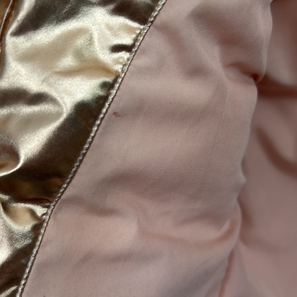 Janie And Jack Metallic Puffer Jacket - Picture 3 of 7